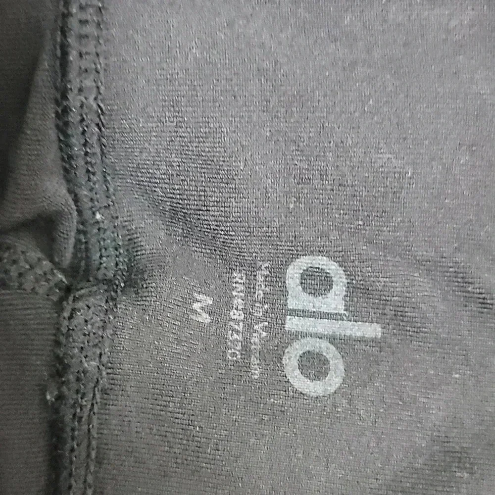 Alo Yoga Black Sheila Leggings Mesh Panels  Activewear